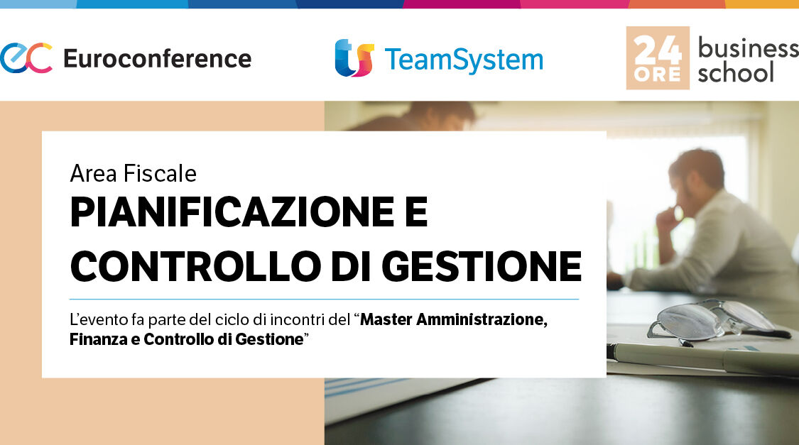 Immagine Pianificazione e controllo di gestione | Euroconference